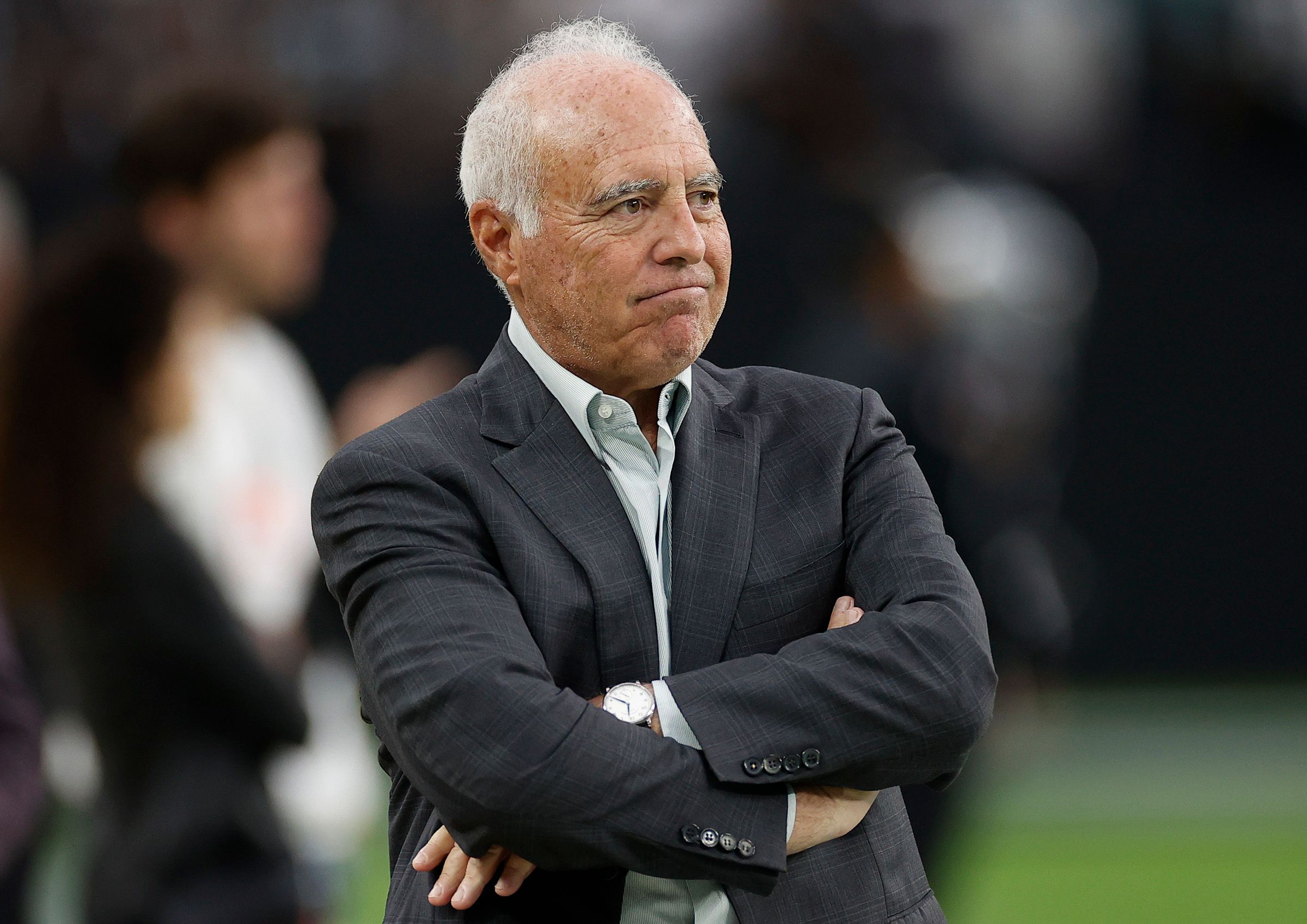 How does Jeffrey Lurie feel about the A.J. Brown drama?