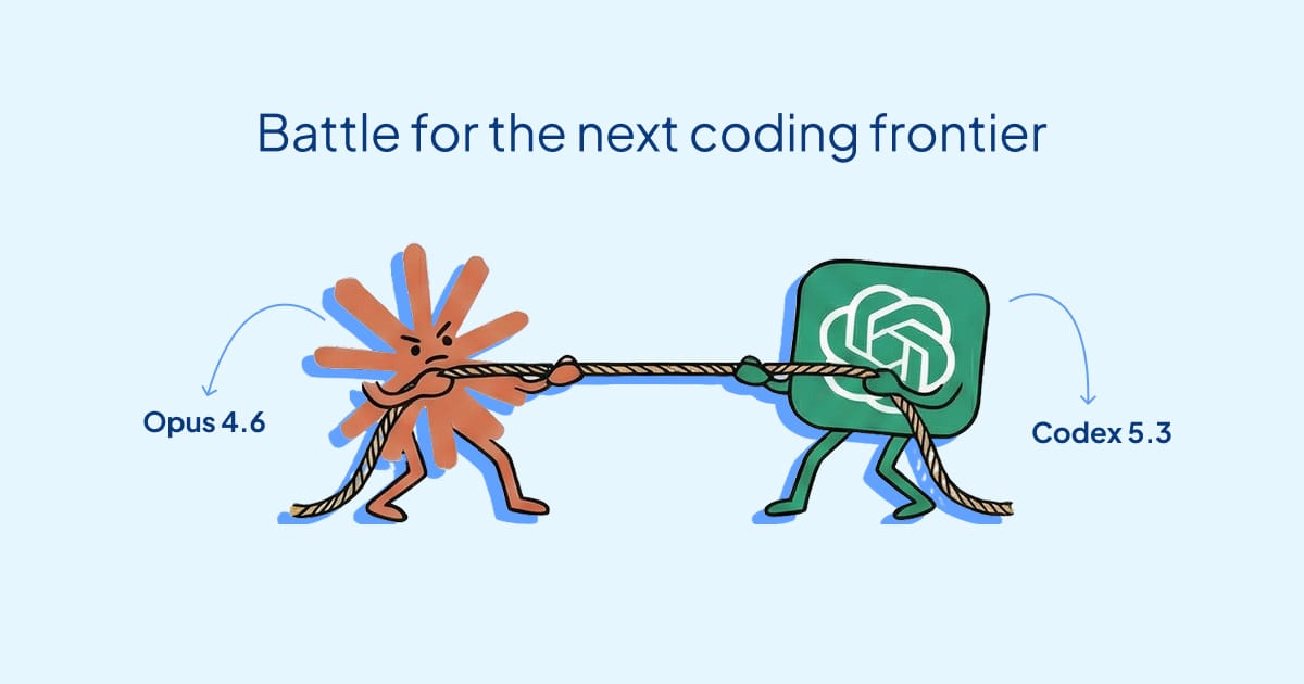 Anthropic and OpenAI's heated rivalry for the best coding model