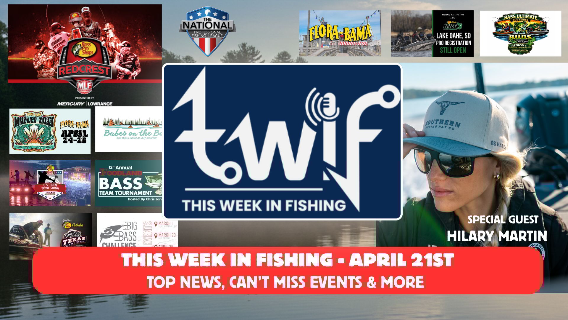 T.W.I.F - Redcrest Recap, Can't Miss Tournaments and Updates From Our First Guest of the Year