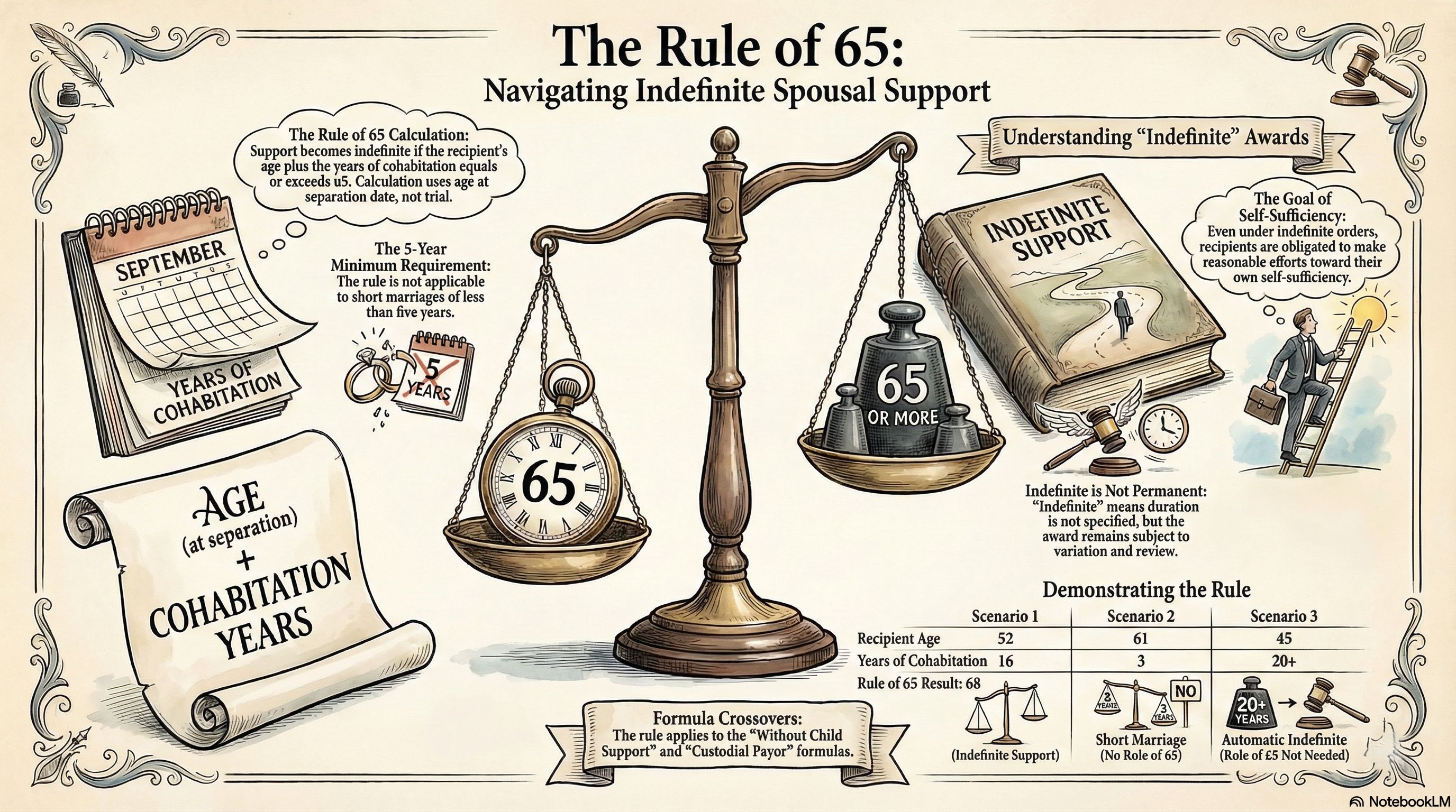 Ontario's Rule of 65: The Spousal Support Trap Nobody Warned You About