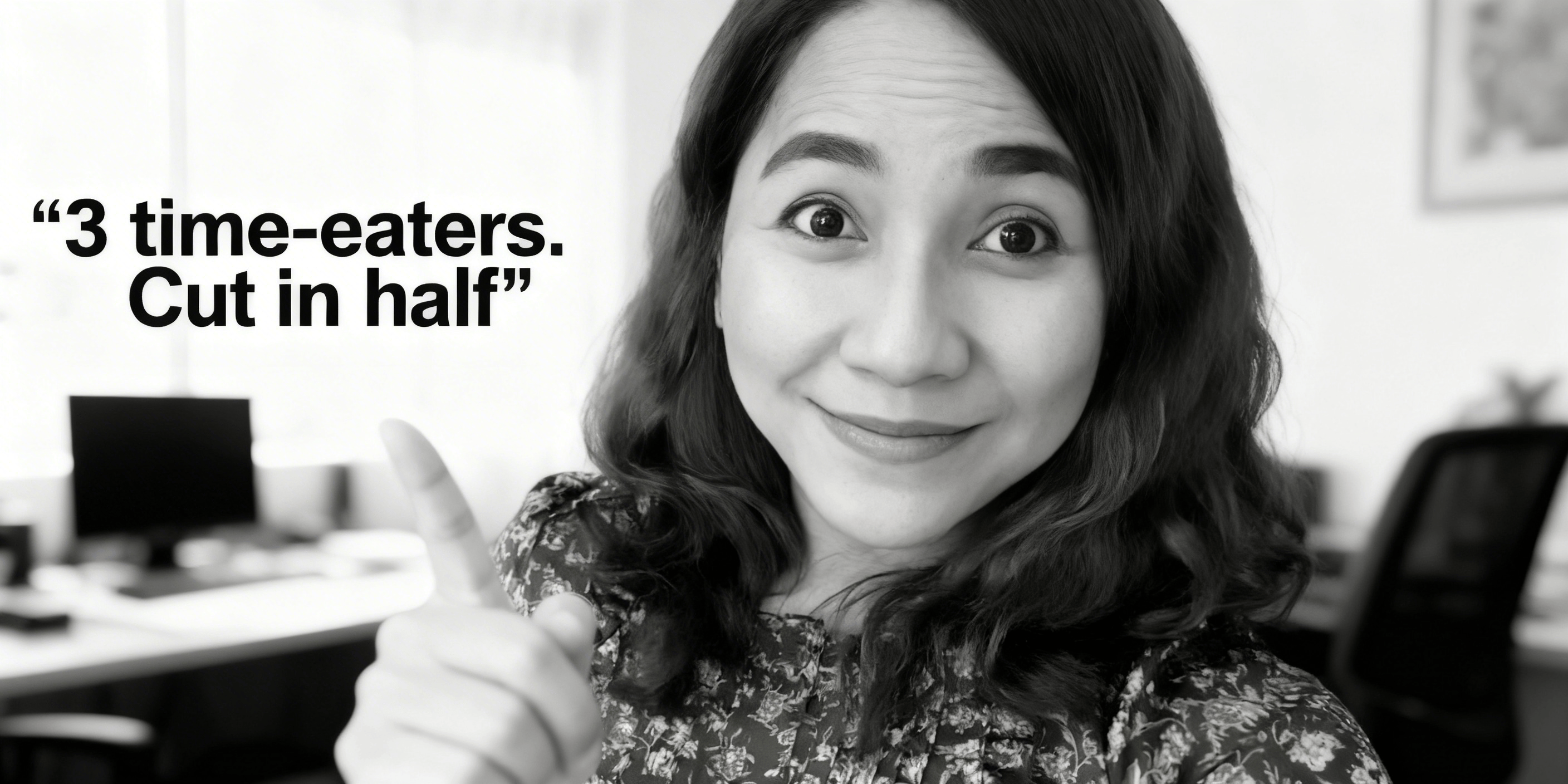 3 time-eaters you can cut in half today