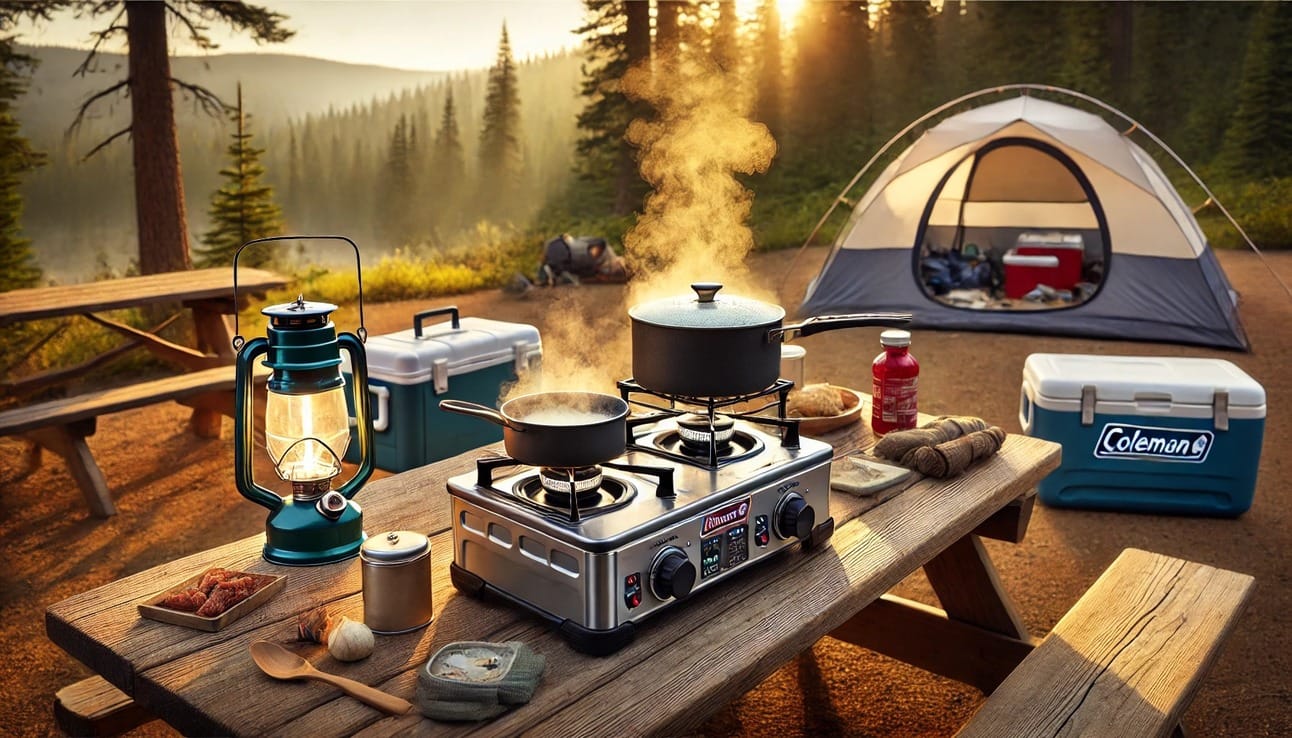 Elevate Your Camping Meals with the Coleman Triton+ 2-Burner Stove