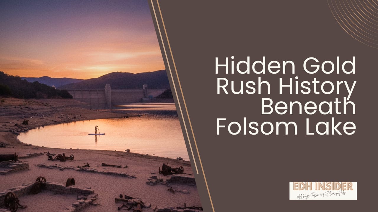 The Gold Rush history hiding under Folsom Lake