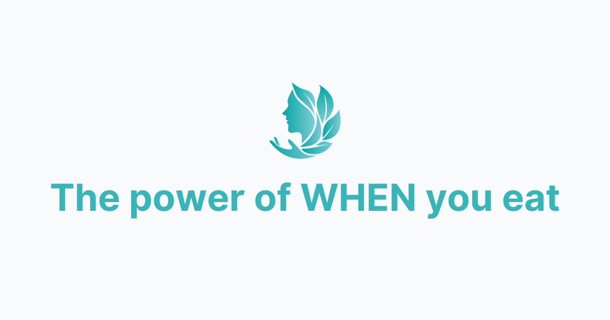 it's not just what you eat