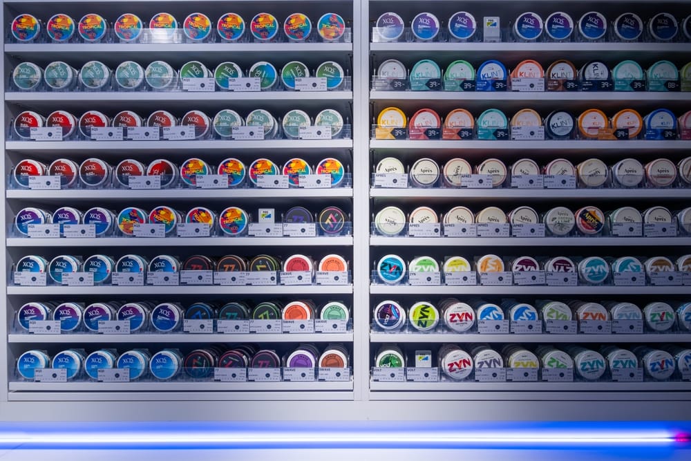 Nicotine pouches are everywhere