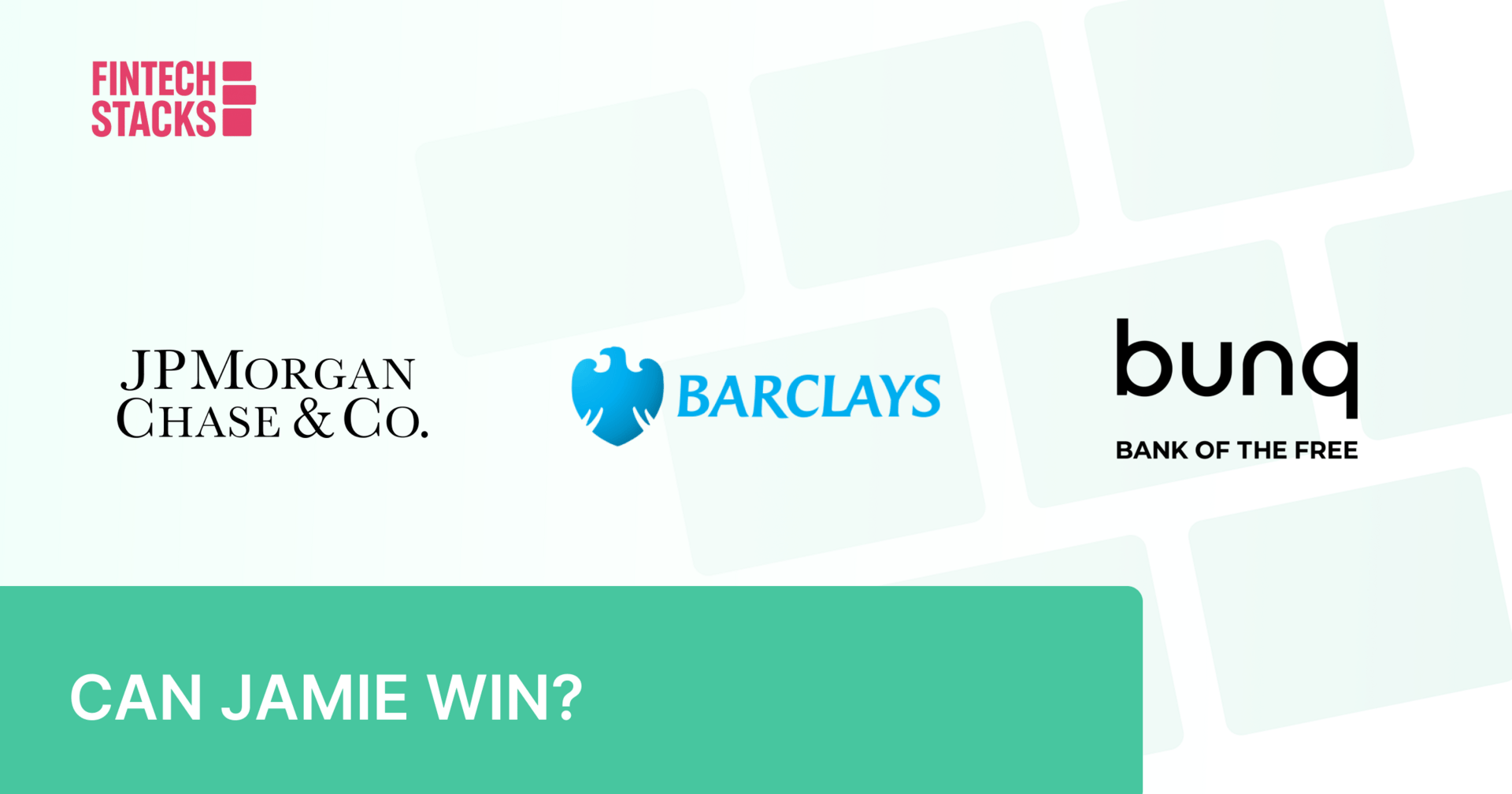 🍎 JPMorgan Takes Over Apple Card. Barclays Bets on Stablecoins. bunq Knocks on America’s Door.