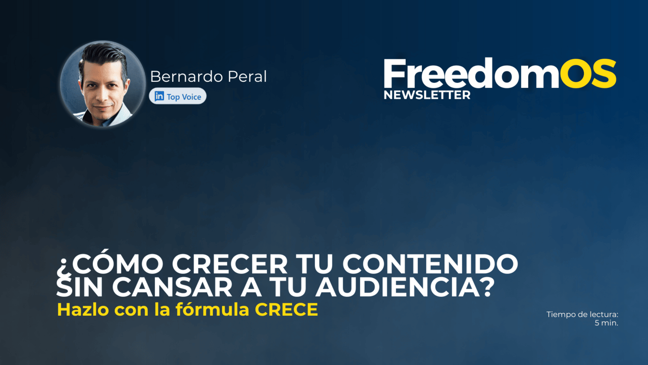 ¿Cómo crecer tu contenido sin cansar a tu audiencia?