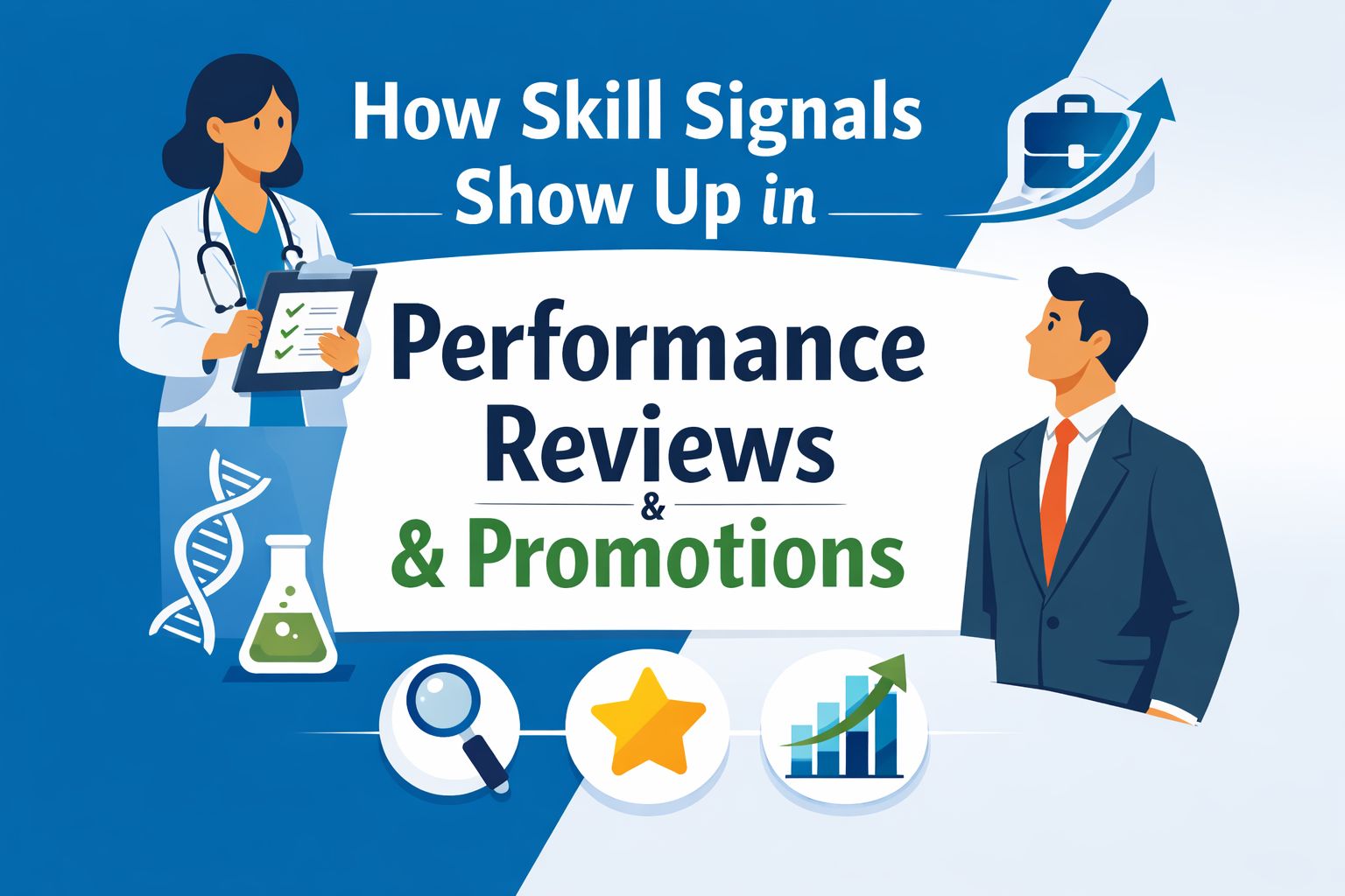 How Skill Signals Show Up in Performance Reviews and Promotions