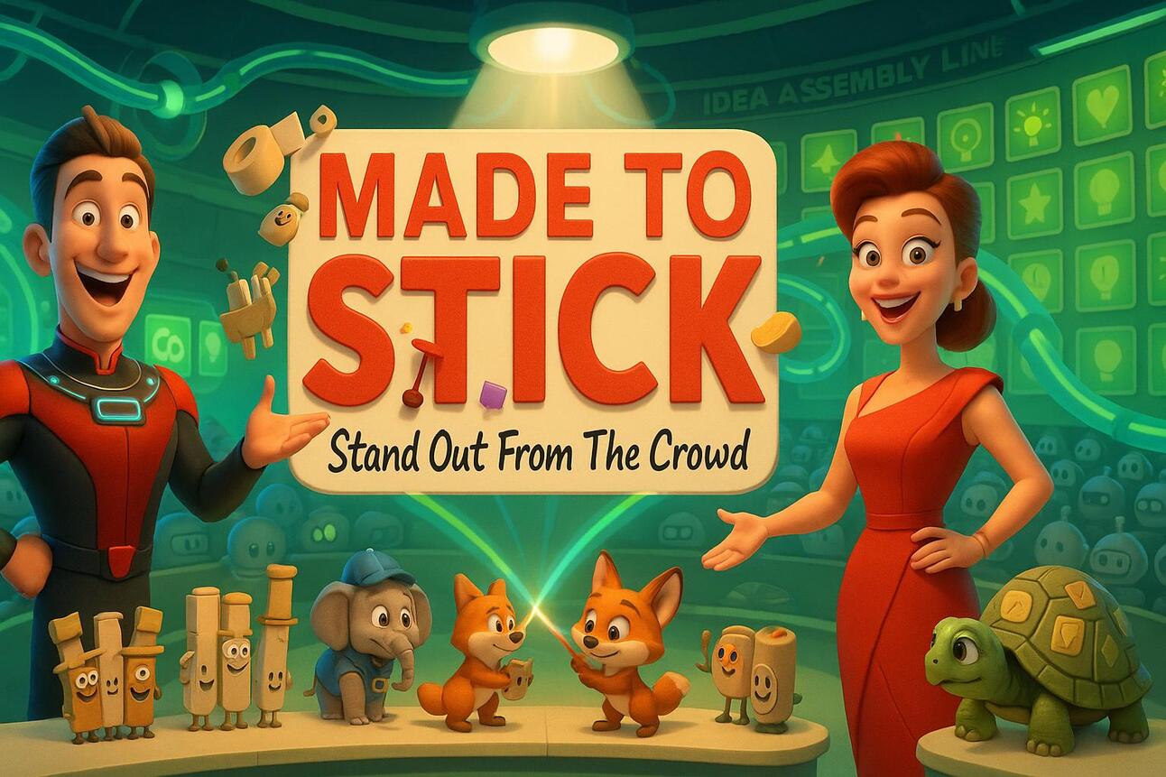 Made to stick - Chip heath: 6 No-cost tweaks to make your ideas impossible to ignore