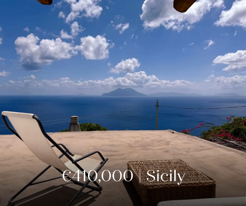 Seaview Villa With Prime Holiday Rental Potential In Sicily