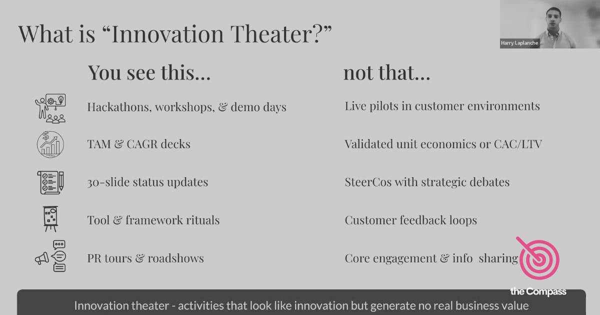 Breaking the Innovation Theatre Cycle
