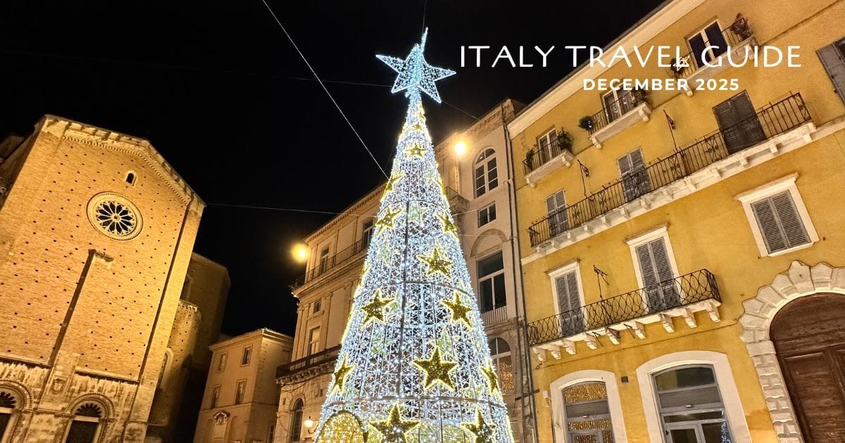 Spend Christmas in Italy: lights, markets and magic
