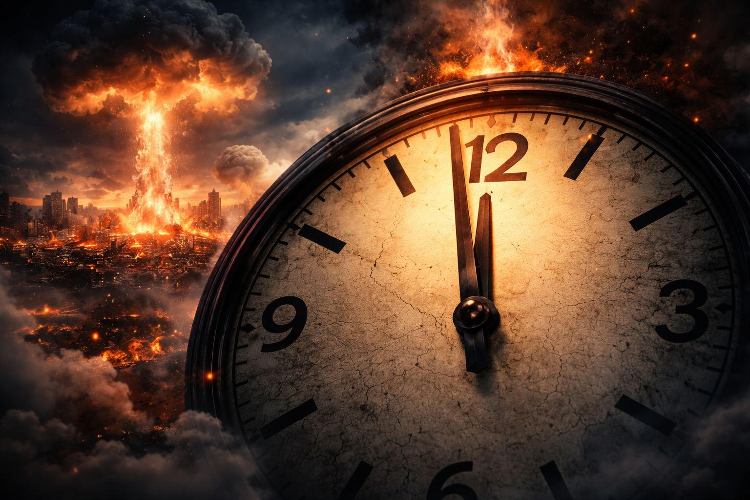 ⏳ Doomsday Clock 2026: Humanity Edges Closer to Midnight