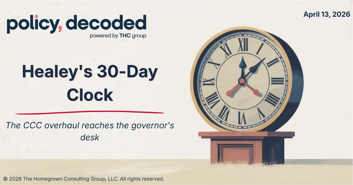 🏛️ Healey's Signature Starts A 30-Day Clock On New CCC Leadership