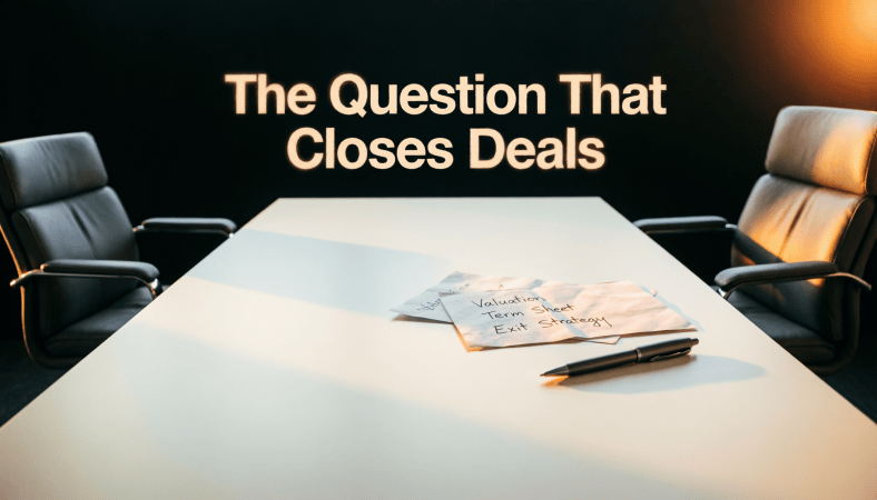 The Question That Closes Deals