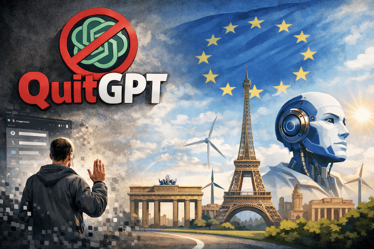 QuitGPT und Europa holt auf: Warum immer mehr Nutzer:Innen umsteigen und welche Alternativen bereitstehen
