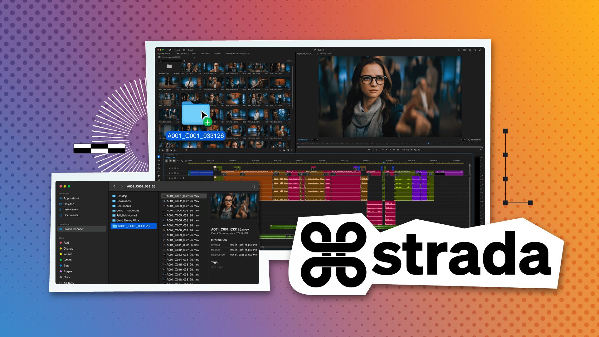 Strada Connect Turns Any Hard Drive into Cloud Storage for Peer-to-Peer Editing