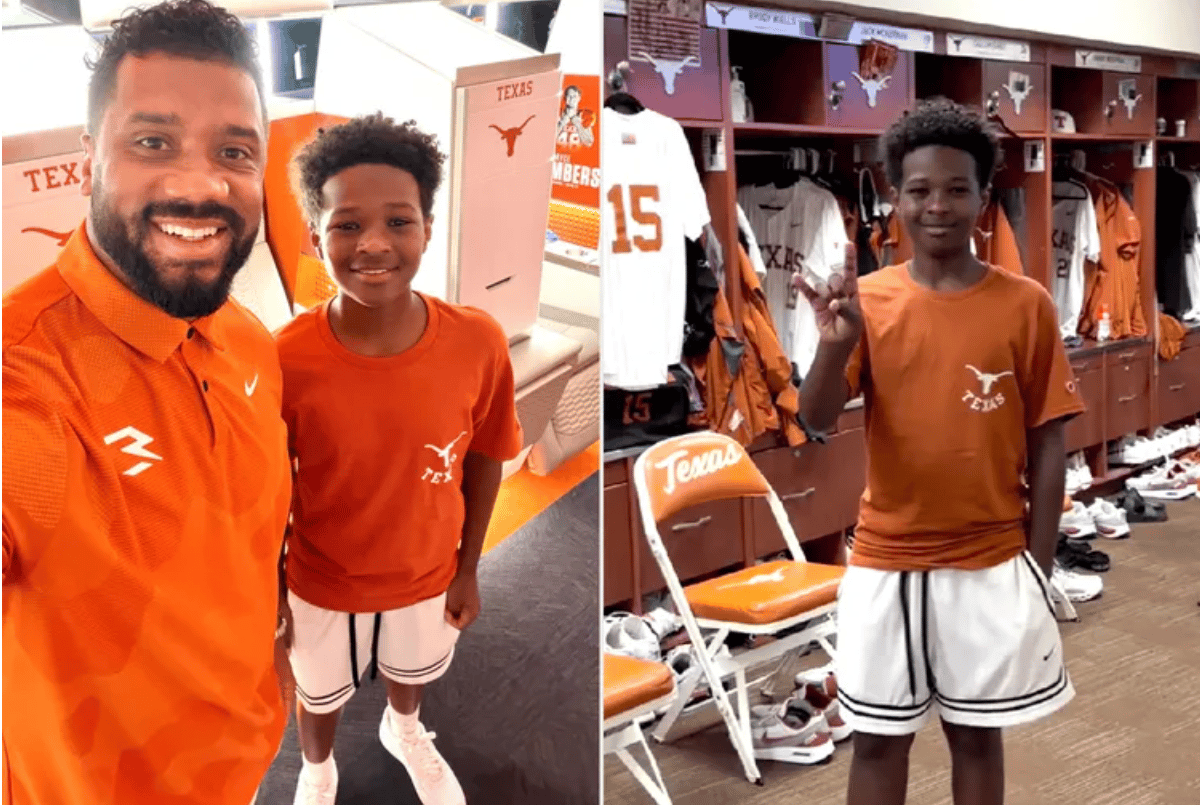 VIDEO: Russell Wilson just gave stepson Future Zahir a first college visit he’s not forgetting anytime soon