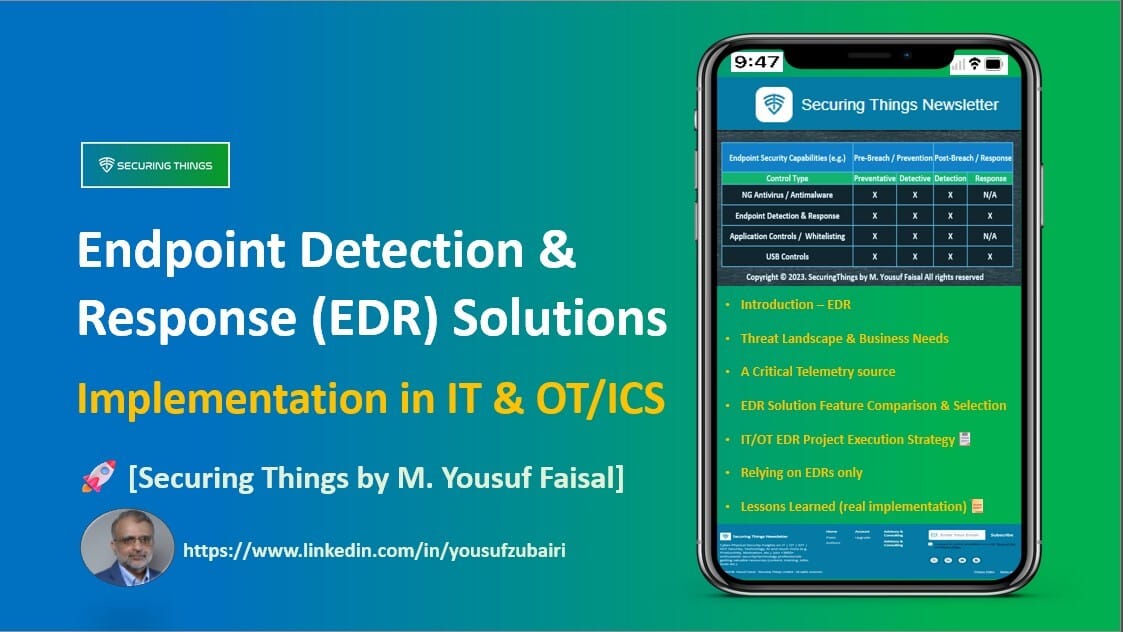 Endpoint Detection & Response (EDR) Solutions for IT & OT/ICS