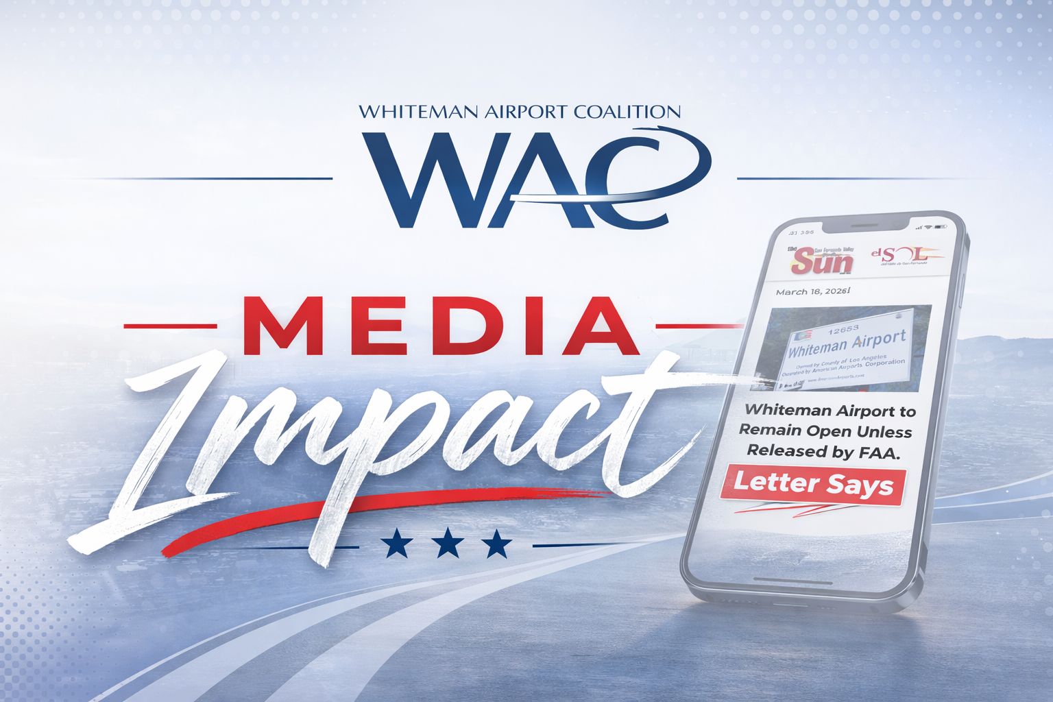 Momentum Builds as Facts Take Hold on Whiteman Airport