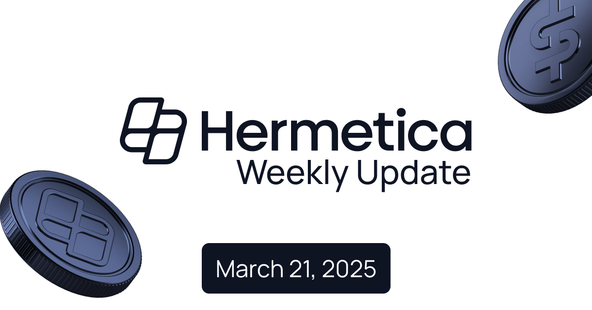 Weekly Update - March 21, 2025