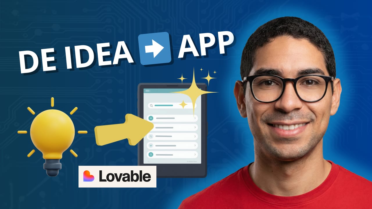 🎧 Episodio 56: Cómo crear una app con IA usando Lovable (guía para principiantes)