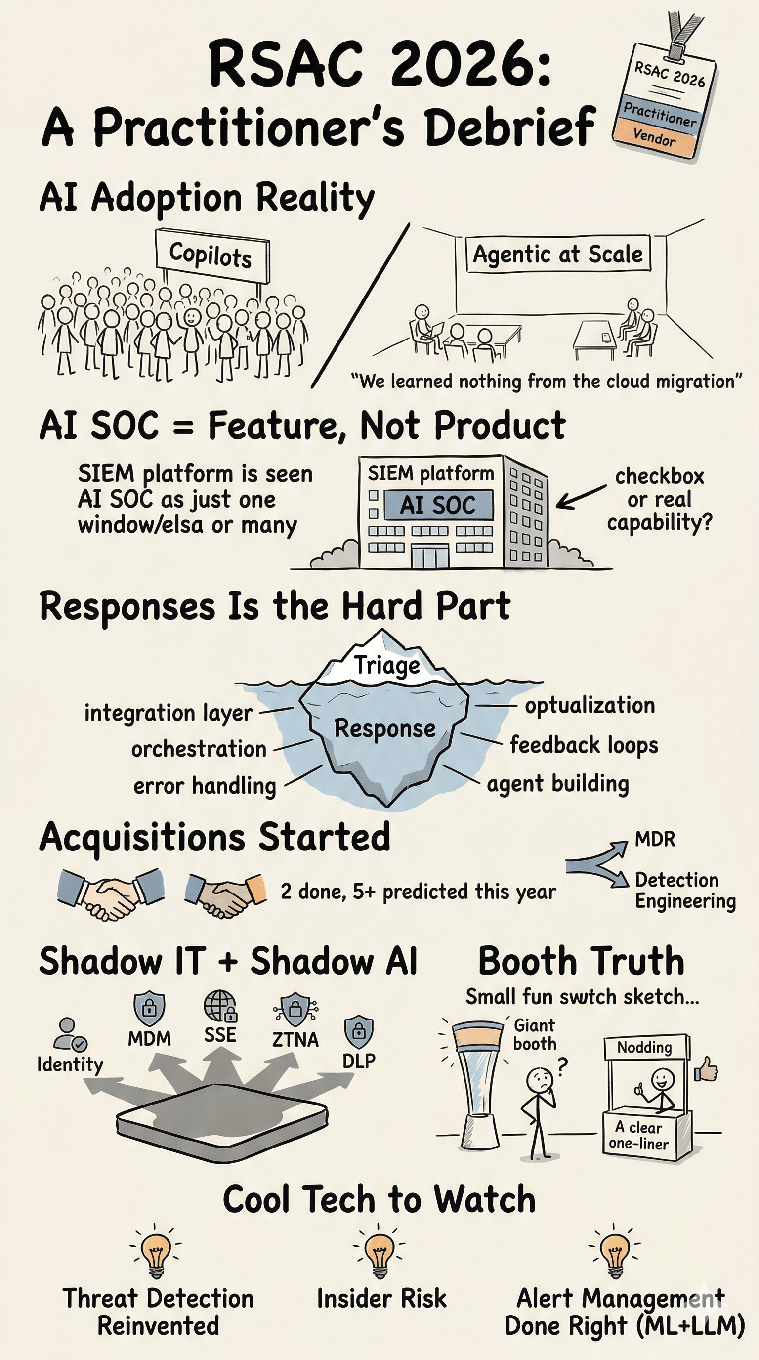 RSAC 2026: Predictions Validated, AI SOC Is Now a Feature, and the Adoption Mess Continues