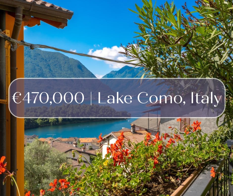 Charming Restored Rustico with Panoramic Lake Como Views