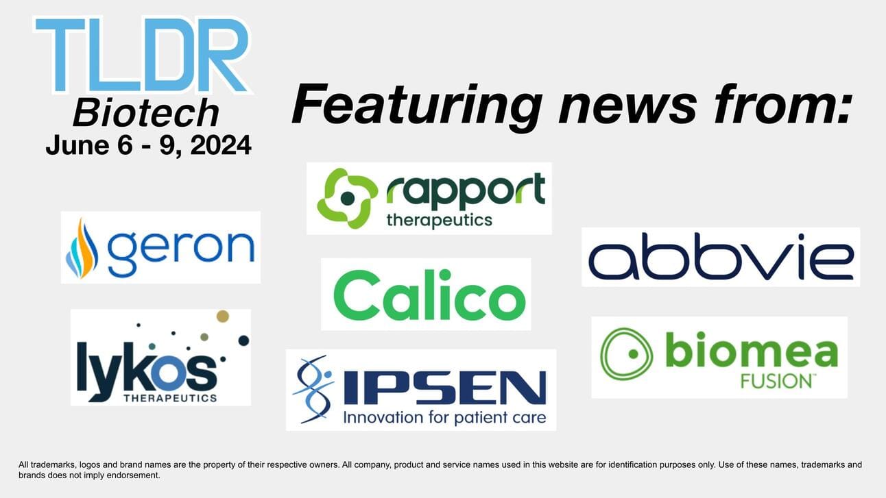 Biotech & Pharma Updates | June 6 - 9, 2024