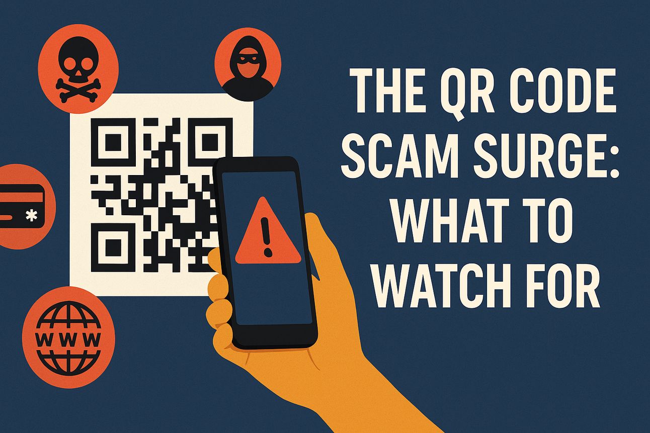 🚨 THE QR CODE SCAM SURGE: WHAT TO WATCH FOR