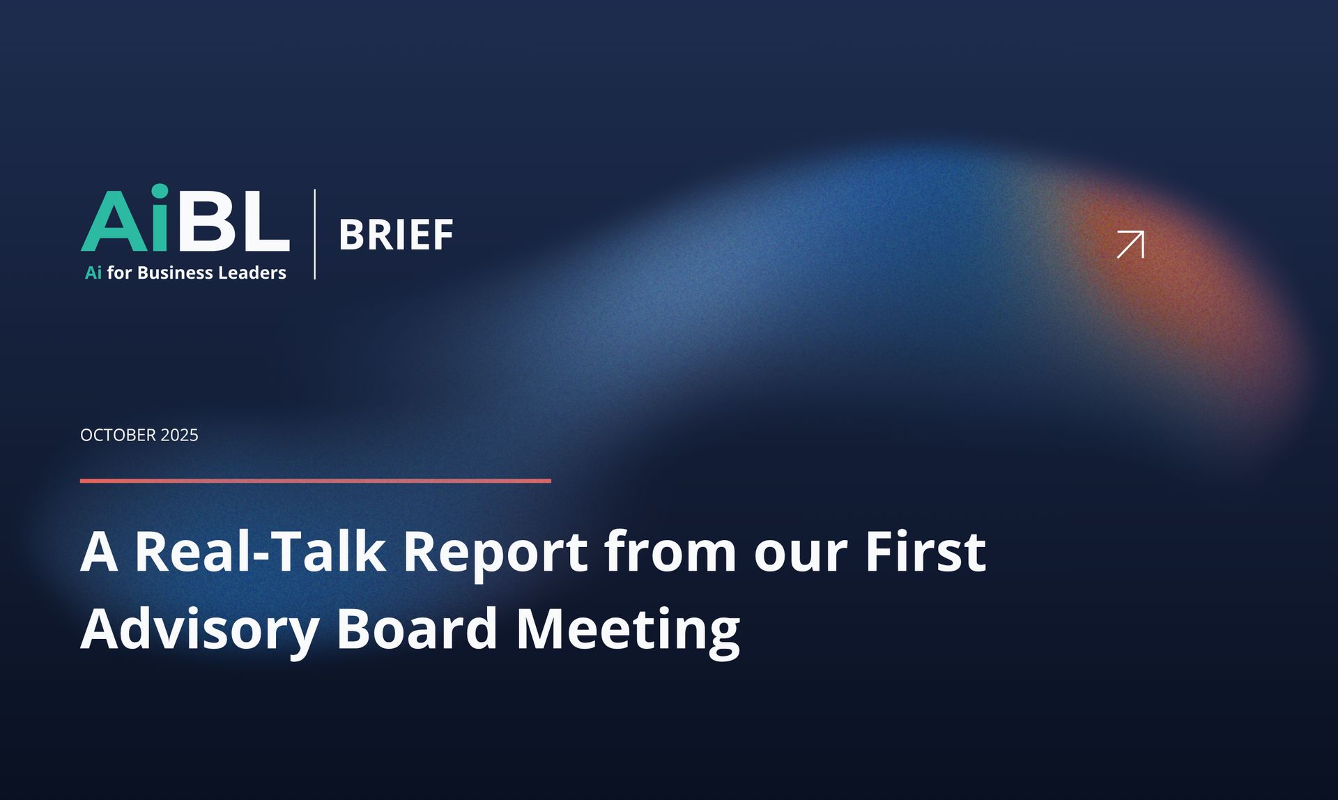 A Real-Talk Report from our First Advisory Board Meeting