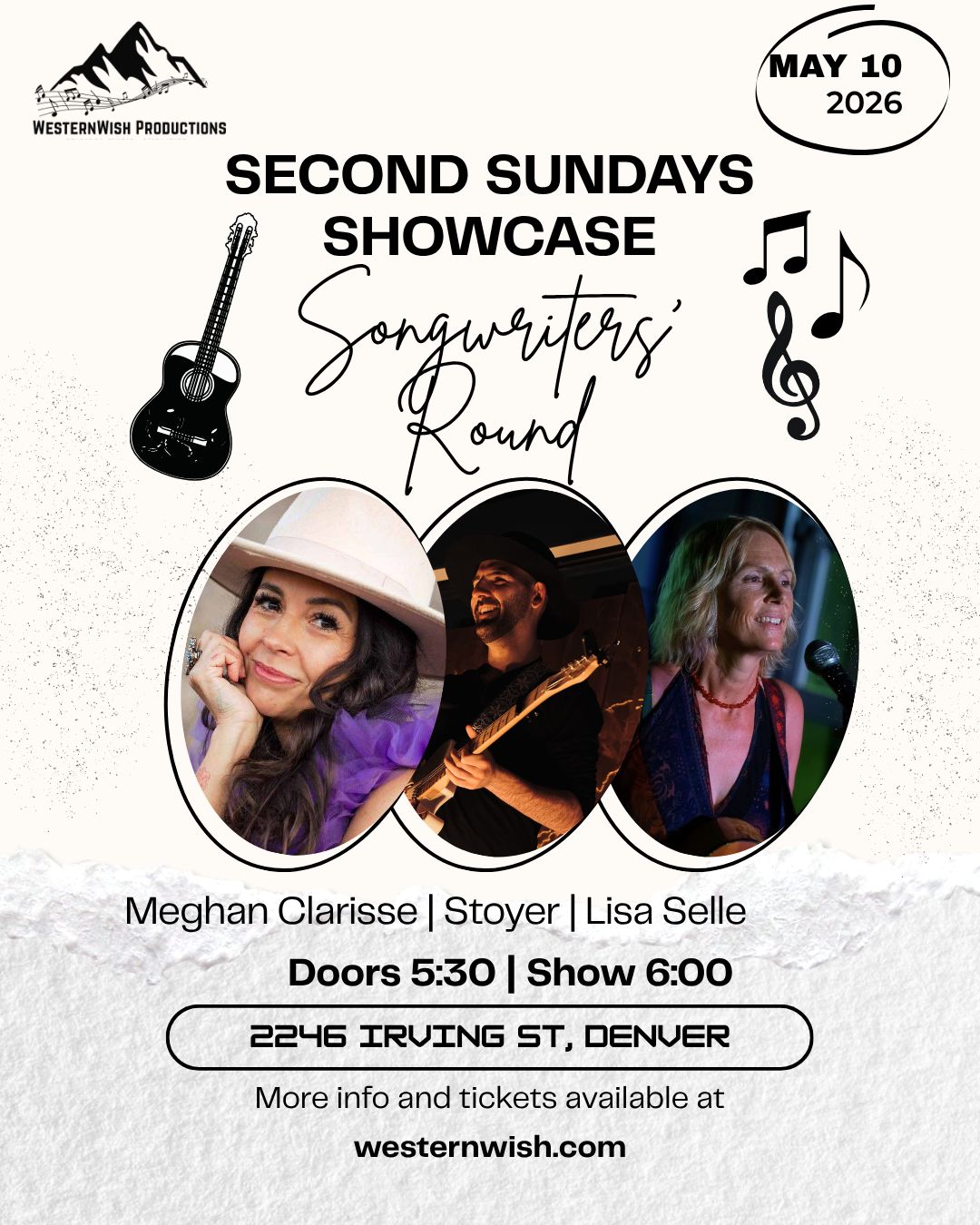 May 10th Concert Reminder + 10% Off 🎶