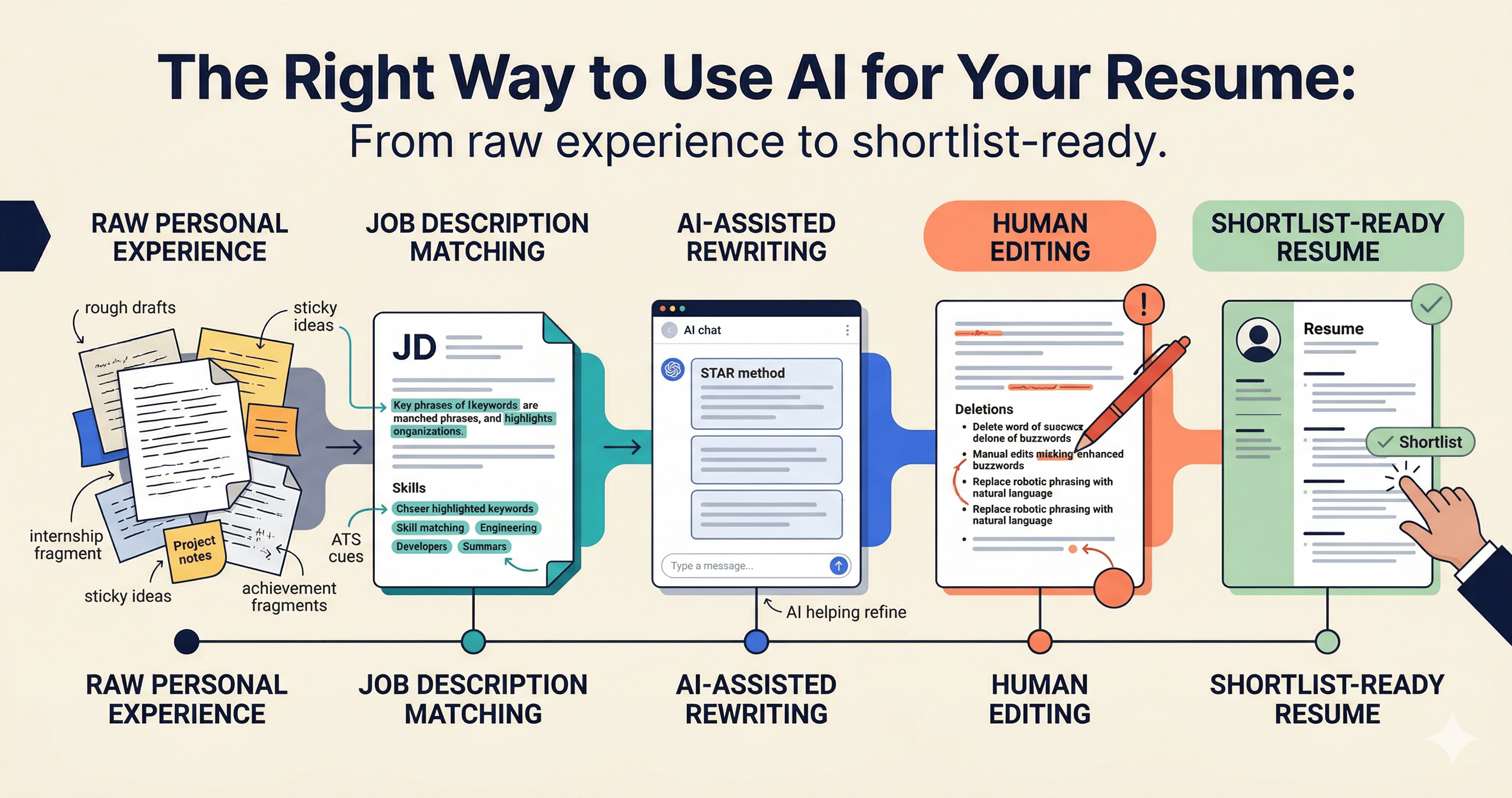 How to Use AI to Write a Resume That Actually Gets Shortlisted