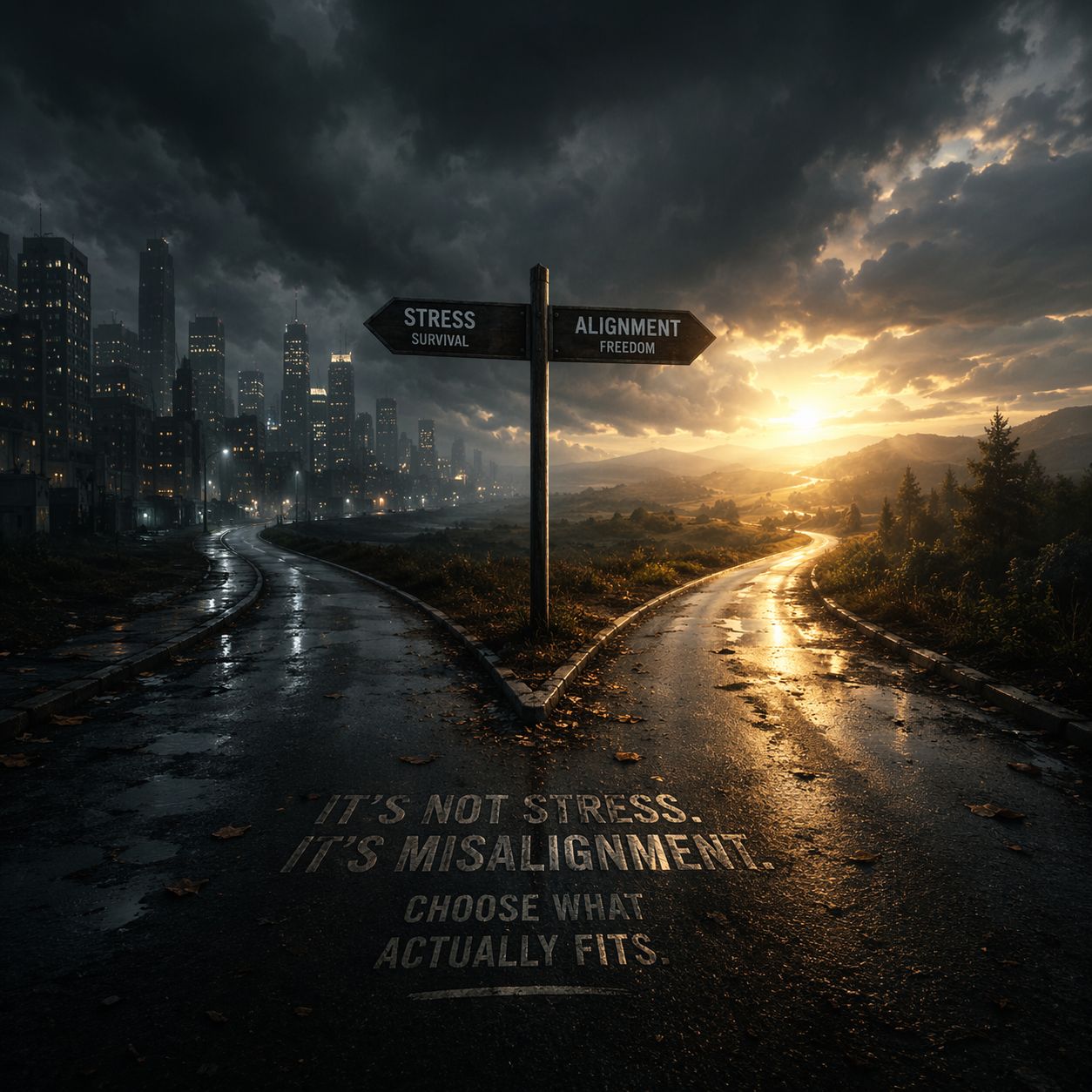 Today's Light | It’s Not Stress... It’s Misalignment