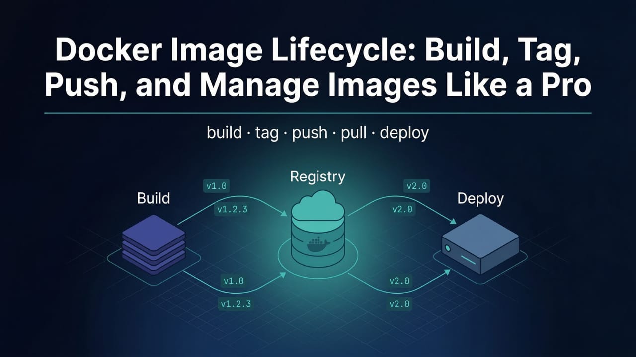 Docker Image Lifecycle: Build, Tag, Push, and Manage Images