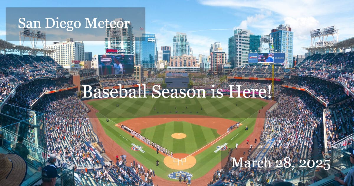 ☄️"From the Ballpark to the Bay: What’s Happening in SD