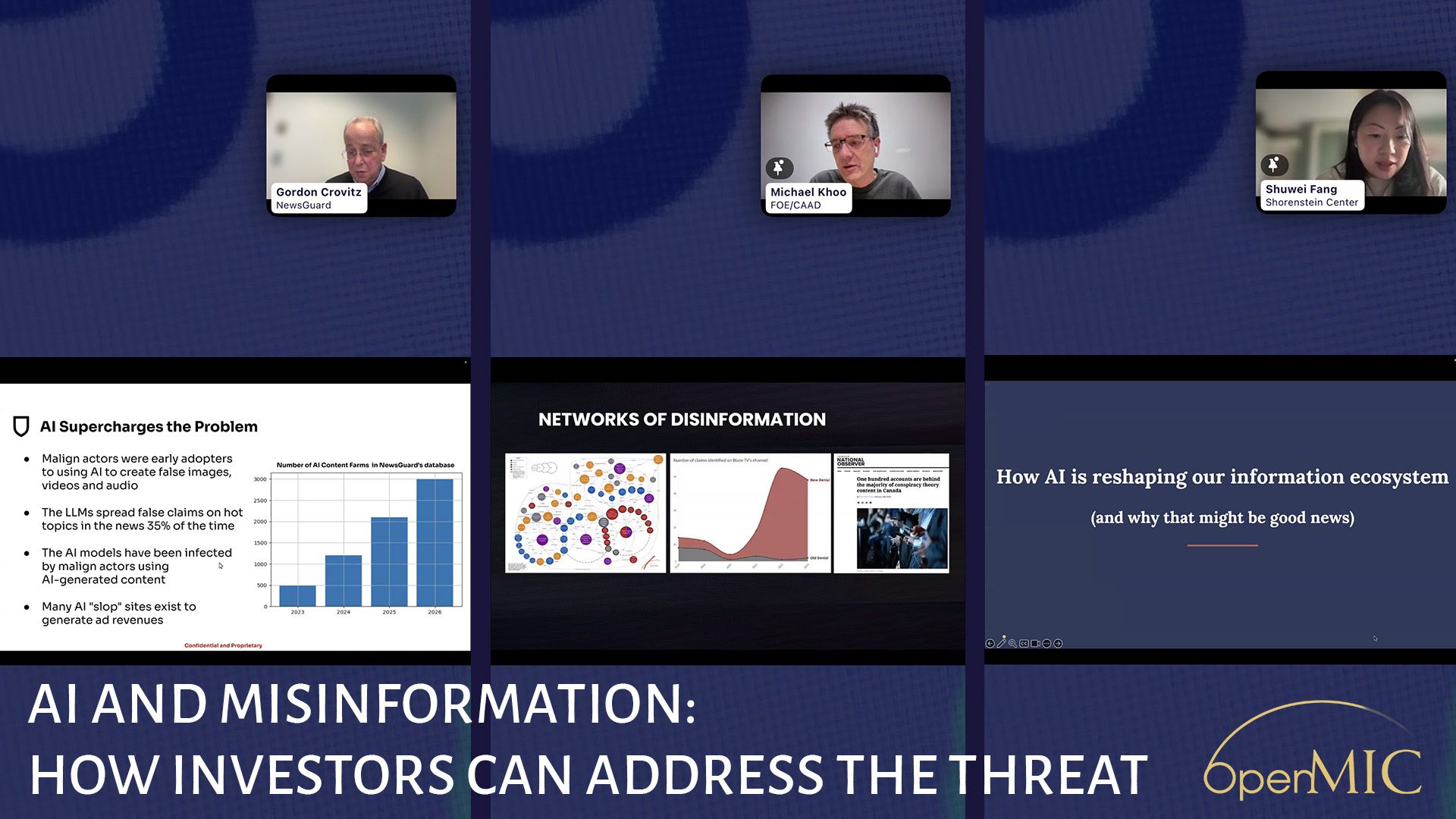 AI and Information Integrity: A Roadmap for Investor Action