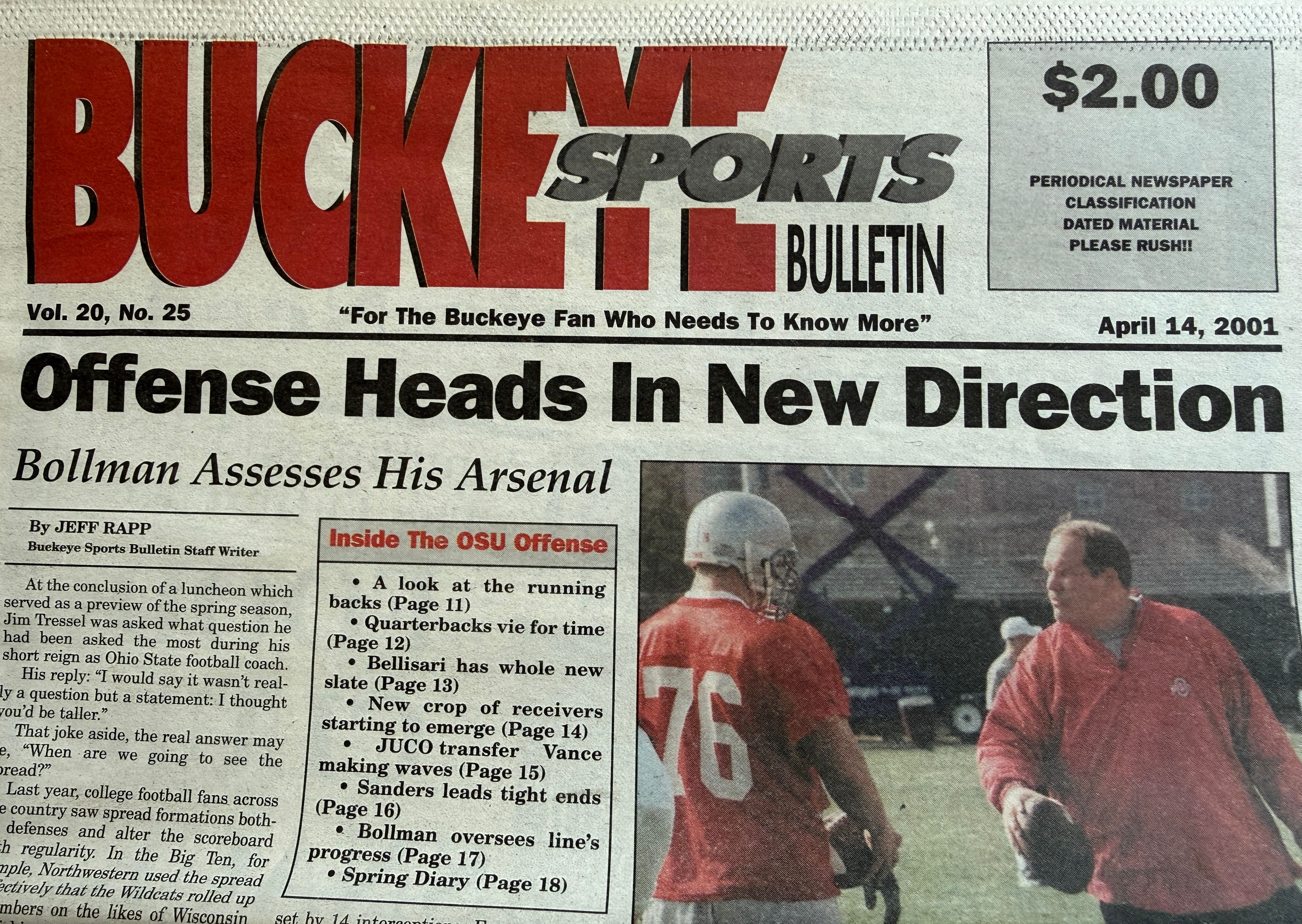 Tressel Tales: First hints of what Tresselball would be