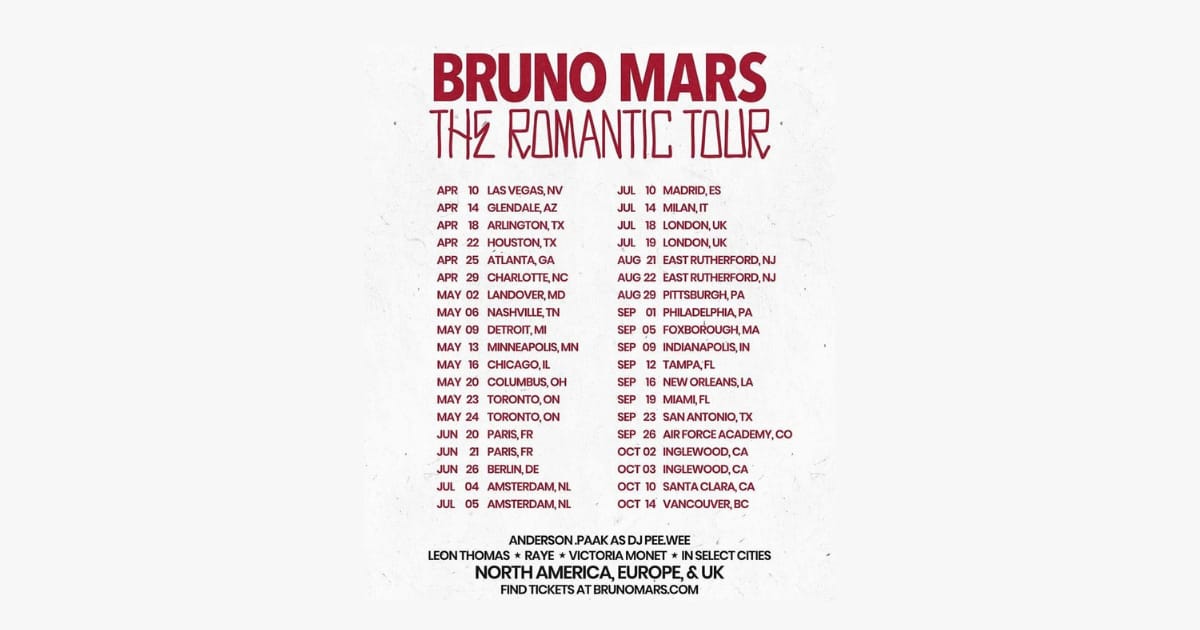 The Romantic Tour