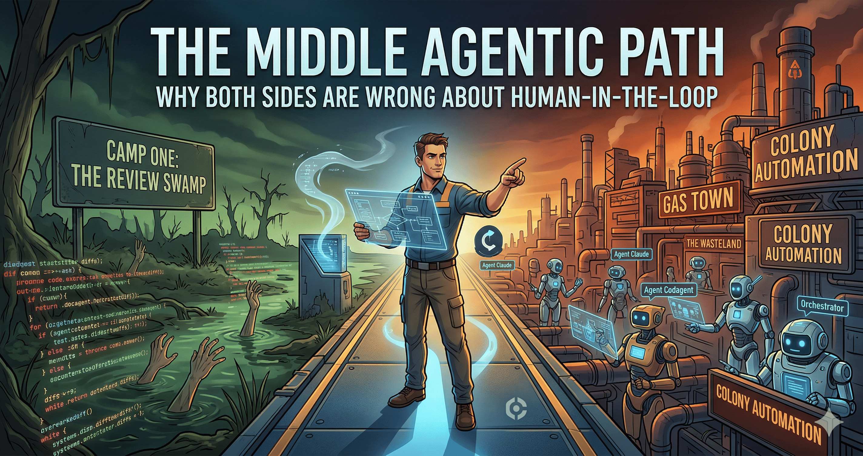 The Middle Agentic Path