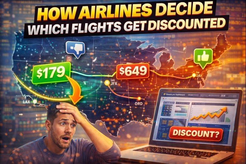  How Airlines Decide Which Flights Get Discounted