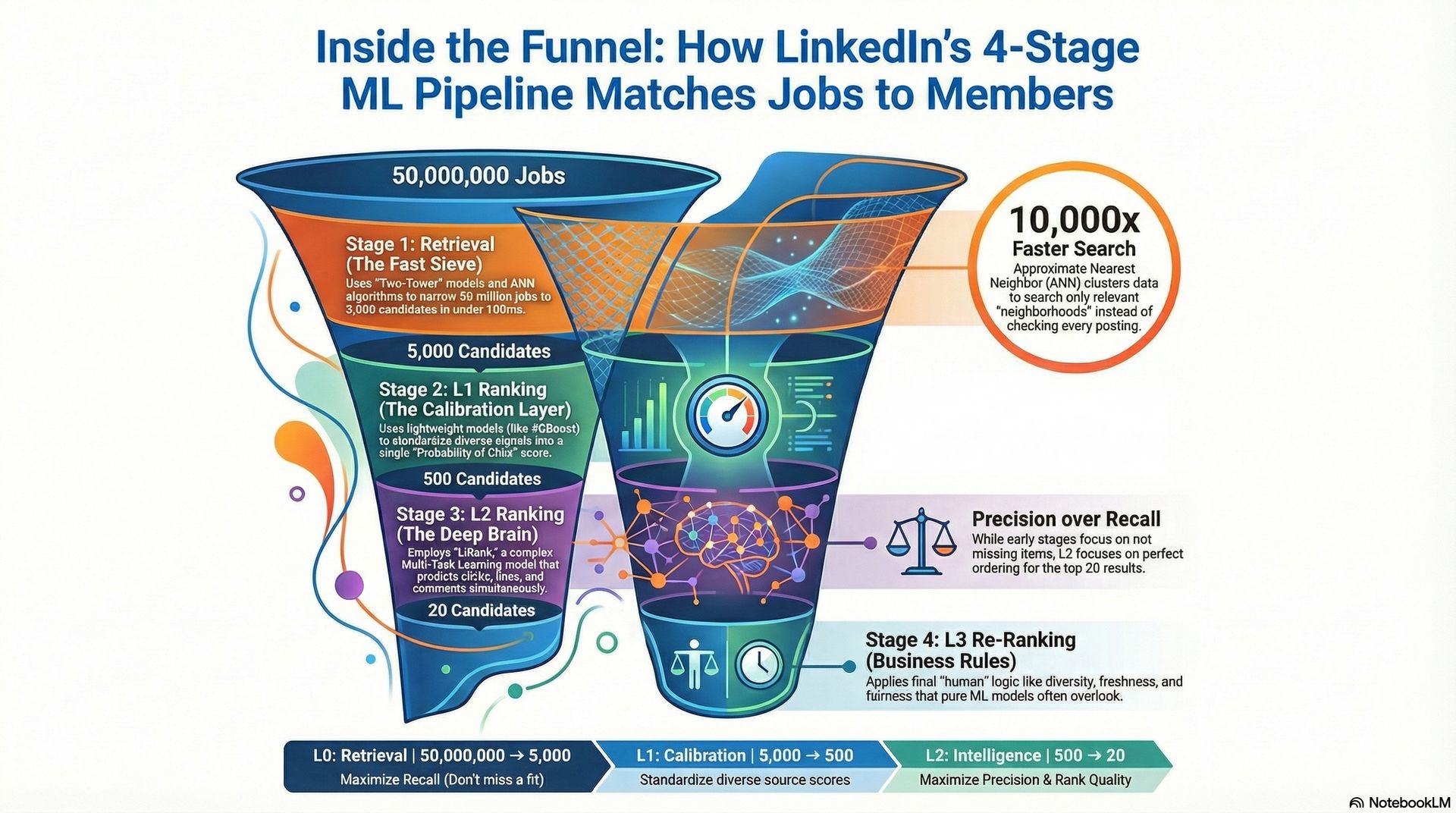 LinkedIn's Job Recommendation System: An AI System Design Teardown for PMs