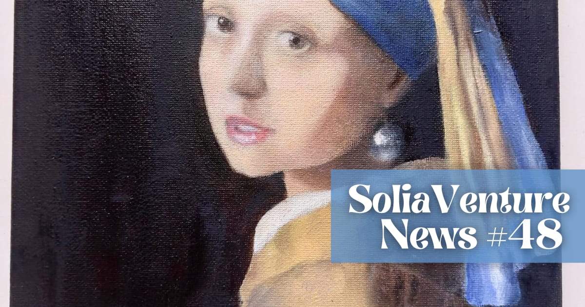 My First Portrait: Painting Vermeer’s Girl with a Pearl Earring