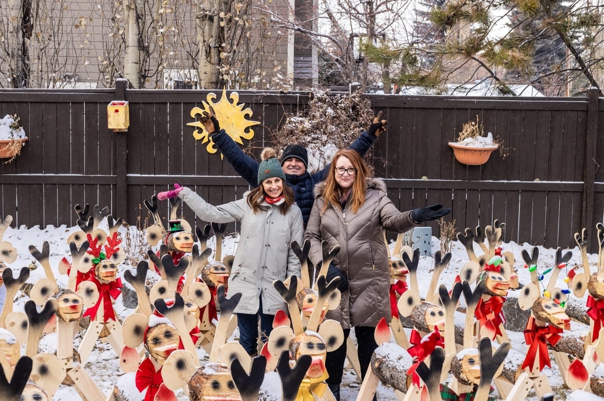 Reindeer for a Reason has returned: How a Calgary family continues to give back and support the community