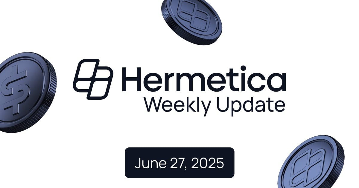 Weekly Update - June 27, 2025