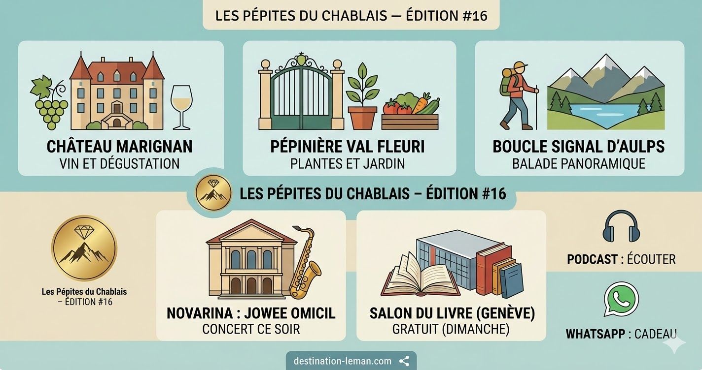 Que faire ce week-end dans le Chablais (21-22 mars 2026) — Nos 5 pépites + 1 cadeau