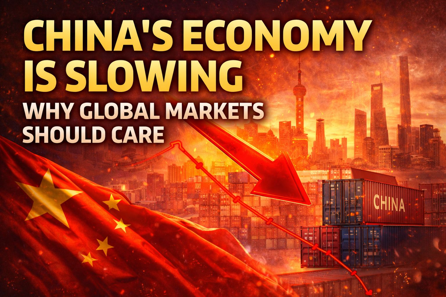 China’s Economy Is Slowing, What It Means for Global Markets