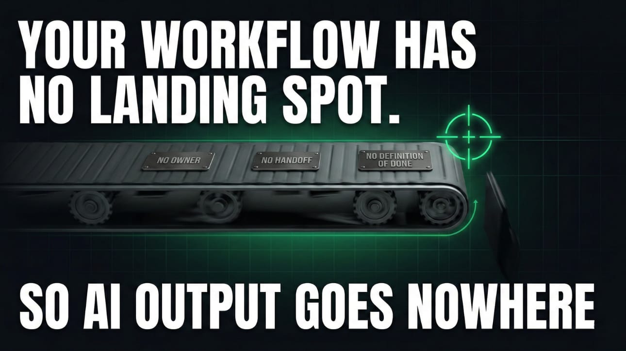 Your AI Pilot Worked. So Why Is Nothing Changing?