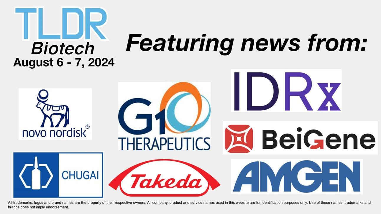 Biotech & Pharma Updates | August 6 - 7, 2024