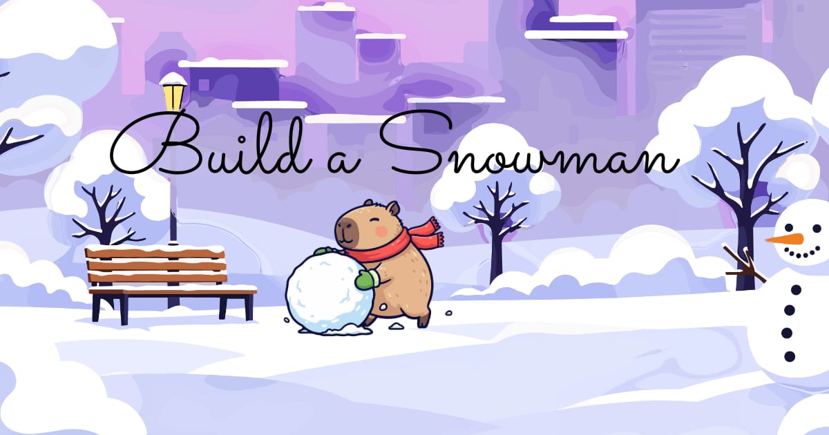Build-A-Snowman Winter Fun Kit  